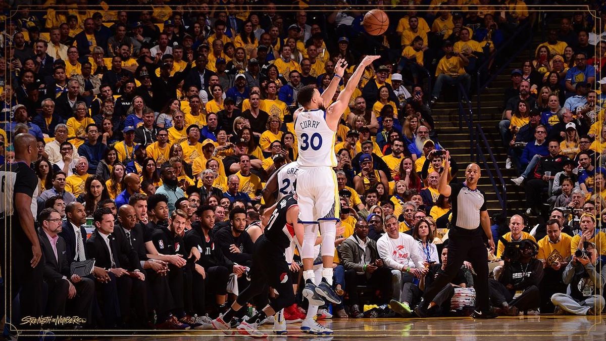Stephen Curry shoots during NBA game at Chase Center – Golden State Warriors 2025 ticket demand surges